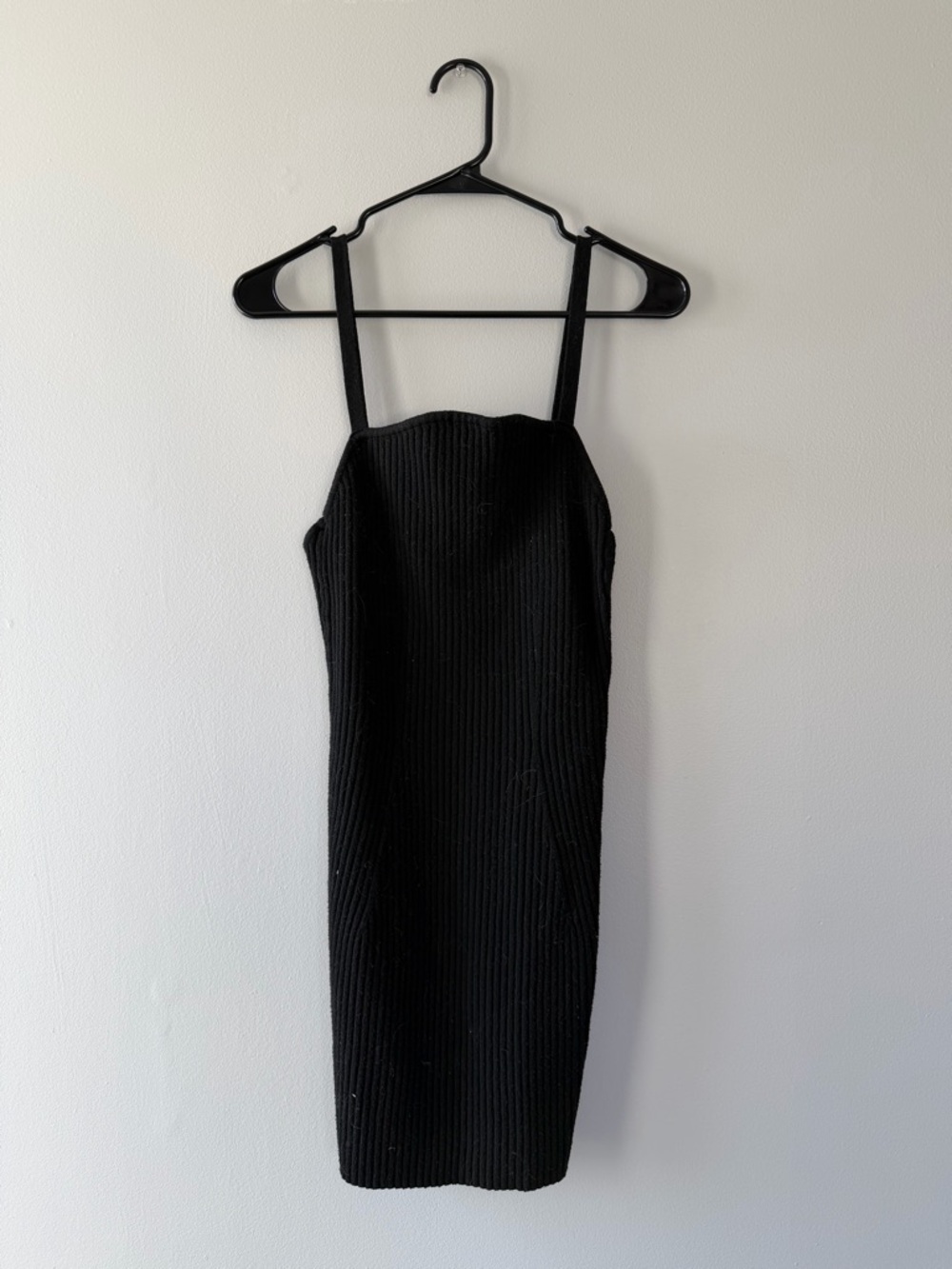 NA-KD Ribbed Midi Body Con Dress